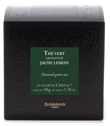 Изображение Dammann Herbata zielona Jaune Lemon 25 saszetek