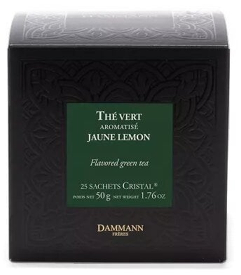 Picture of Dammann Herbata zielona Jaune Lemon 25 saszetek