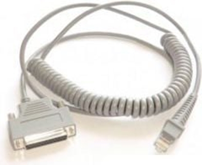 Изображение Datalogic Cable RS-232 25P Female Coiled CAB-363 6 ft.
