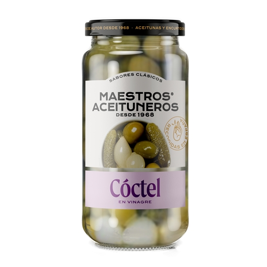 Picture of Dārzeņu un olīvu maisījums etiķī MAESTROS ACEITUNEROS, 345g/150g
