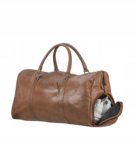 Picture of dbramante Kalundborg Sport Weekender Bag - skórzana torba podróna 15" (tan)