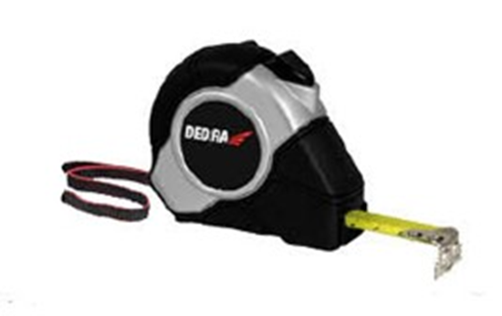 Изображение Dedra Miara zwijana 19mm/5m auto blokada tamy obudowa gumowa - M593P