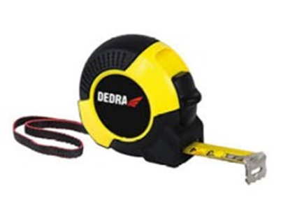 Изображение Dedra Miara zwijana 25mm/8m obudowa gumowa zawieszka - M875P