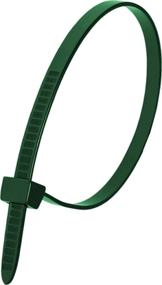 Изображение Dedra Nylonowe opaski zaciskowe zielone 7,6x370mm (100szt.)