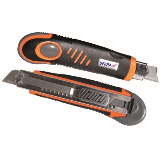 Изображение Dedra Nó 18mm uchwyt gumowy 3 ostrza w zestawie (M9029)