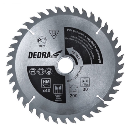 Изображение Dedra Pia tarczowa 130x20mm 14z. z wglikiem spiekanym (H13014)