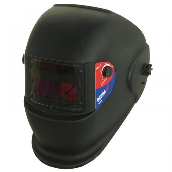 Изображение Dedra Przybica spawalnicza wizjer 95x36mm samociemniajca 2 sensory (DES001)