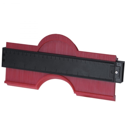 Picture of Dedra Szablon glazurniczy 250mm do zaznaczania wykroju nieregularnych ksztatów (DED017)