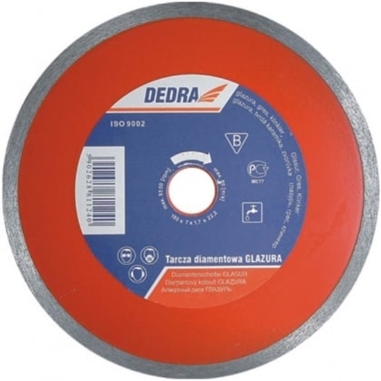 Изображение Dedra Tarcza diamentowa 250mm 25,4mm H1126E