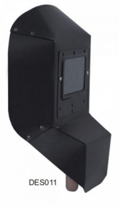 Picture of Dedra Tarcza spawalnicza 235x385mm filtr 50x100mm uchwyt drewno - DES011