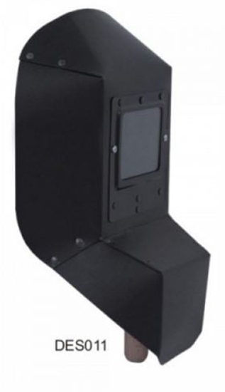 Picture of Dedra Tarcza spawalnicza 235x385mm filtr 50x100mm uchwyt drewno - DES011