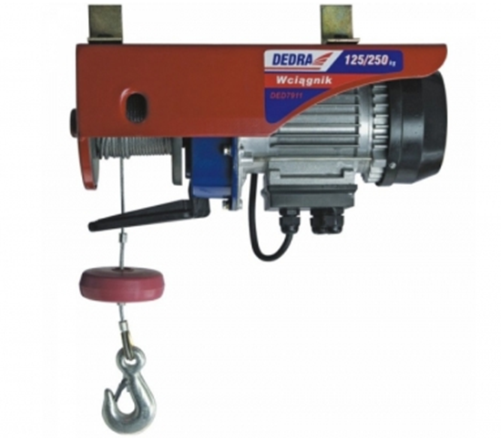 Picture of Dedra Wycigarka linowa 250/500kg 1000W - DED7914