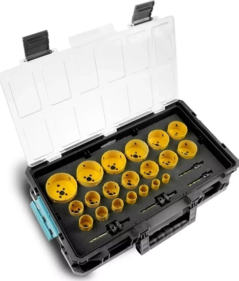 Picture of Dedra Zestaw otwornic bi-metalowych 20-83 w walizce SAS