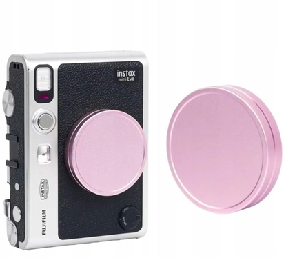 Picture of Dekielek LoveInstant Dekielek Ochronny Dekiel Osona Na Obiektyw Fujifilm Fuji Instax Mini Evo Róowy