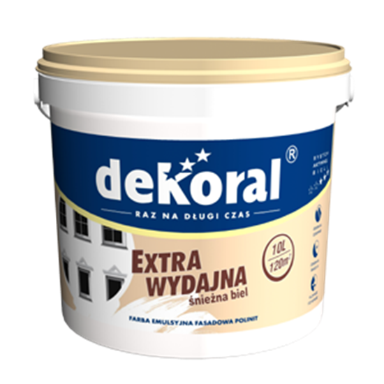 Picture of Dekoral POLINIT fasadowa biaa zewntrzna 1L