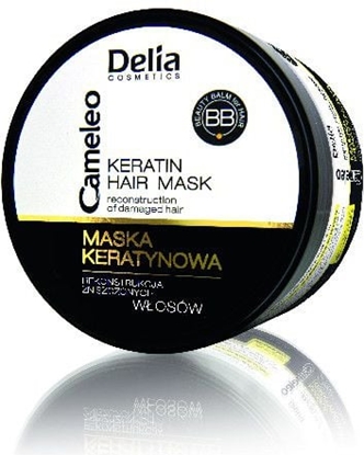 Изображение Delia Cameleo Maska keratynowa do wosów zniszczonych 200 ml