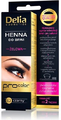 Attēls no Delia Henna do brwi elowa 1.0 czarna