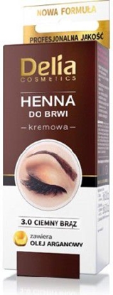 Attēls no Delia Henna do brwi nr 3.0 Ciemny Brz