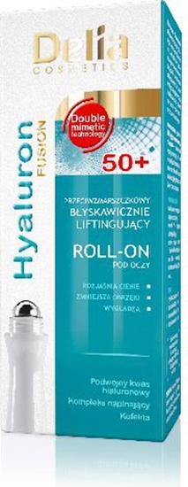 Picture of Delia Hyaluron Fusion 50+ Roll-on liftingujcy pod oczy 15ml