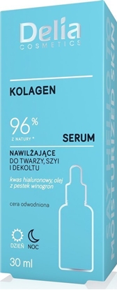 Attēls no Delia Kolagen - 96% z natury - Serum nawilajce do twarzy, szyi i dekoltu 30ml