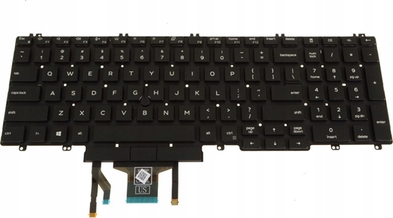 Picture of Dell Keyboard 102Keys BL US-English