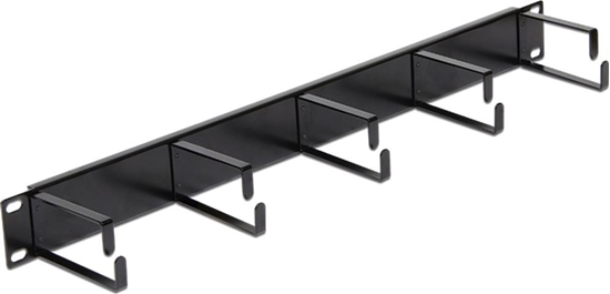 Picture of Delock 19″ Cable Management Panel black