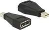 Picture of Delock Adapter mini DisplayPort 1.2 male > DisplayPort female black