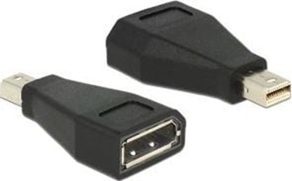 Picture of Delock Adapter mini DisplayPort 1.2 male > DisplayPort female black