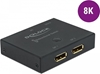 Изображение Delock DisplayPort 2 - 1 Switch bidirectional 8K 30 Hz