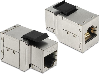Picture of Delock Keystone Module RJ45 jack > RJ45 jack Cat.6