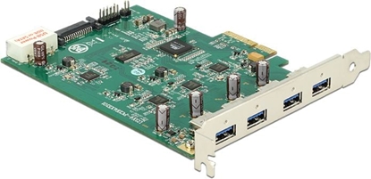 Picture of Delock PCI Express Card x4 > 4 x external USB 3.0-A (Quad Channel)