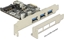 Изображение Delock PCI Express x1 Card to 3 x external + 1 x internal USB 5 Gbps Type-A female