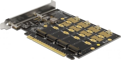 Picture of Delock PCI Express x16 Card to 4 x internal NVMe M.2 Key M - Bifurcation