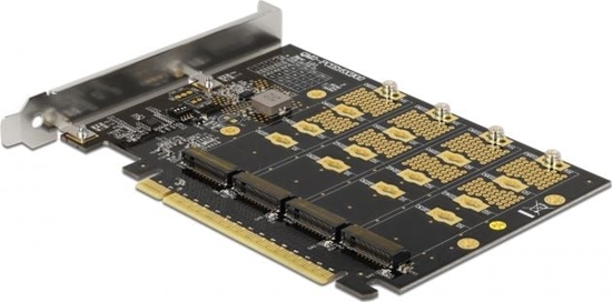 Picture of Delock PCI Express x16 Card to 4 x internal NVMe M.2 Key M - Bifurcation