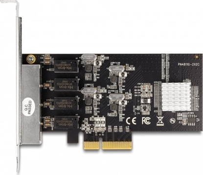 Picture of Delock PCI Express x4 Network Card Gigabit LAN 4 x RJ45 RTL8111