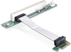 Picture of Delock Riser Card PCI Express x1 > 1 x PCI with flexible cable 9 cm left insertion