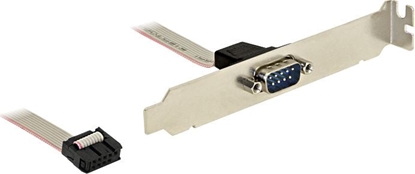 Picture of Delock Slot Bracket > 1 x Serial Pin layout: 1:1