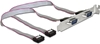 Picture of Delock Slotbracket > 2x serial Pin layout: 1:1