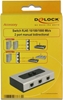 Изображение Delock Switch RJ45 10 Gbps 2 port manual bidirectional