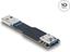 Изображение Delock USB 10 Gbps Adapter USB Type-A female to male straight flat