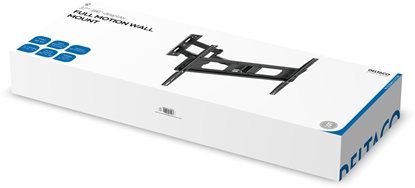 Изображение Deltaco Uchwyt cienny w peni ruchomy w 3 kierunkach, nachylany, obrotowy, 3786", 50 kg, czarny / ARM-460-2 / 1903421