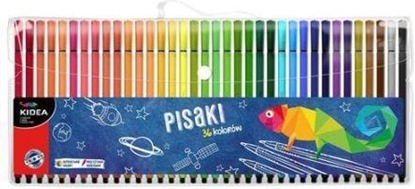 Attēls no Derform Pisaki w etui 36 kolory KIDEA - 244189