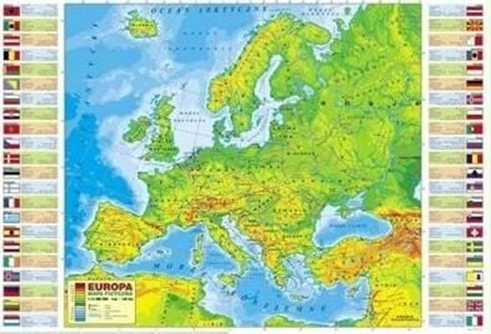 Изображение Derform Podkad oklejany Europa fizyczna (DERF.POEF)