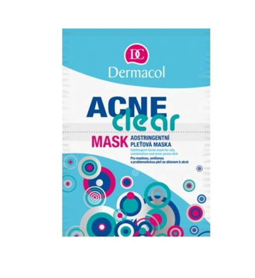 Изображение Dermacol ACNEclear Adstringent Facial Mask 2 x 8 g