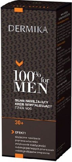 Picture of Dermika 100% for Men Krem 30+ nawilajcy na dzie i noc 50ml
