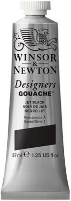 Изображение Designers Gouache 37ml Jet Black 335