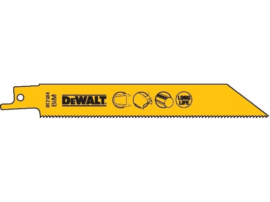 Изображение Dewalt Brzeszczot do metalu do piy szablastej 152mm 5szt. DT2384