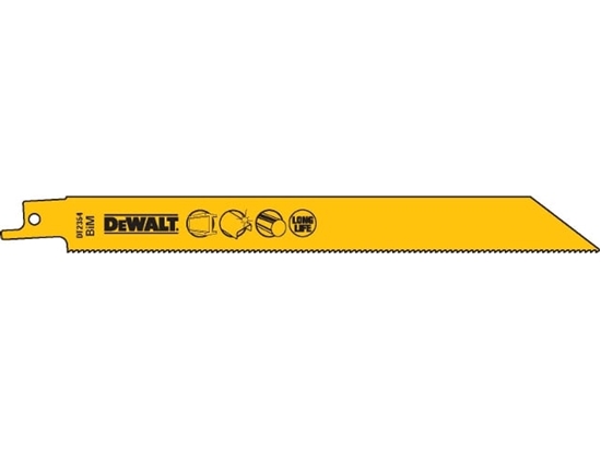 Picture of Dewalt Brzeszczot do metalu do piy szablastej 203mm 5szt. DT2354