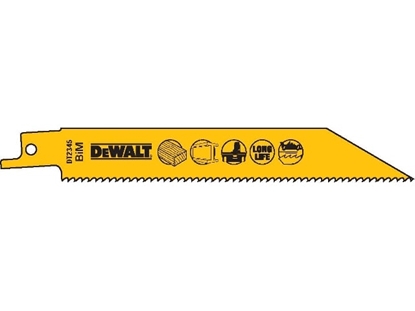 Picture of Dewalt Brzeszczot ogólnego zastosowania do piy szablastej 152mm 5szt. DT2345