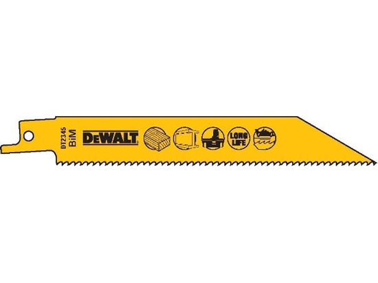Picture of Dewalt Brzeszczot ogólnego zastosowania do piy szablastej 152mm 5szt. DT2345